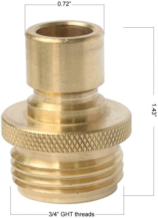 male hose connector