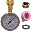 water pressure test gauge