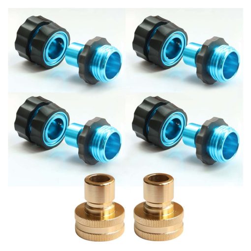 blue hose quick connect set