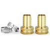 brass hose repair fitting -2 female